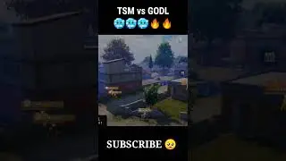 TSM VS GODL 🔥🔥 🥶 #shorts #pubgmobile #bgmi #battlegroundsmobileindia #bgislive  #godlike #tsm
