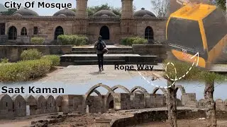 Exploring Champaner Pavagadh | Mosque of City | Saat Kaman | Gujarat Ride | EP 2
