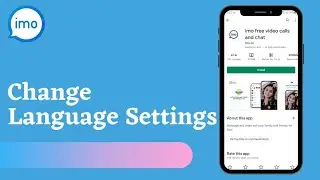 How to Change Language In Imo App | Change Imo Language