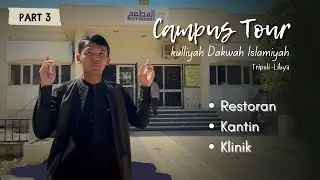 PART 3 !! Kita Spill Makanan Mahasiswa di Kulliyah Dakwah Islamiyah Libya | KKMI LIBYA