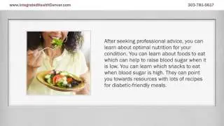 Help For Type 2 Diabetes In Denver: Nutrition and Type 2 Diabetes