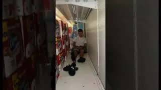 Making Toilet Paper 🧻 Forts In WALMART! #shorts