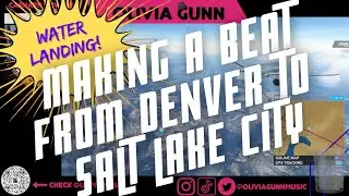 WATER LANDING! Recap: Tuesday Night Flight 8/2/22 Denver to Salt Lake City