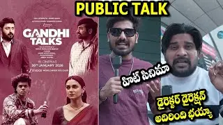 Gandhi Talks Public talk | Gandhi Talks Genuine Public talk | Vijay S | Arvind S | Aditi Rao