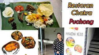 Famous Banana Leaf Restaurant in Malaysia 🇲🇾 | Chakra Mess😋, Puchong 
