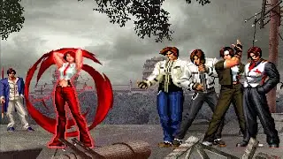 [KOF Mugen] Vanessa Blood vs Kyo Kusanagi Team