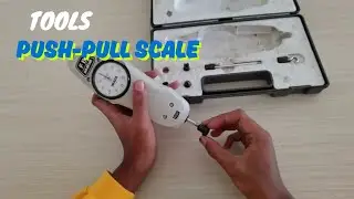 Push Pull Scale mengukur besaran gaya tarik dan gaya dorong pada suatu benda