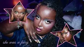 whimsy enchanted iridescent girl makeup 𓏲⋆ ִֶָ 𓂃 ⋆