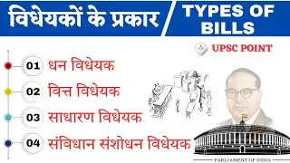Money Bill vs Finance Bill | धन विधेयक और वित्त विधेयक | Vidhayak Ke Prakar | Article 110 & 117
