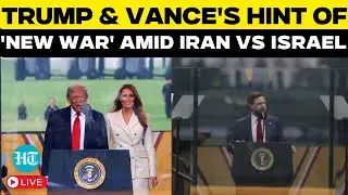 US Military Parade LIVE: Trump & Vance's Hint At 'New War' Amid Iran Vs Israel| Birthday| MAGA| DC