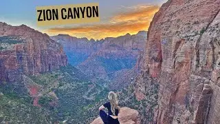 Zion Afternoon- Canyon Overlook Trail - Zion Brew Pub - May 2021