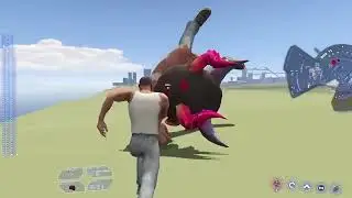 Big Head Devil Franklin Eat Franklin City In Indian Bike Driving 3d #gaming #indianbikesdriving3d