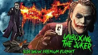 Sideshow Joker Heath Ledger Statue Unboxing