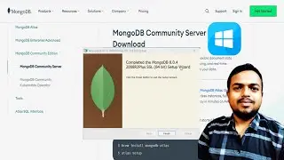 How to install MongoDB on Windows 10/11 || Download MongoDB for Windows