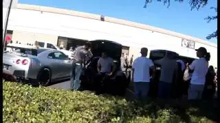 Cruising with SUBROS. Tjhunt Carmeet Part 5 cops show up TJ HUNT SPEECH