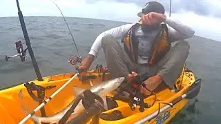 Shark surprises Texas man while fishing