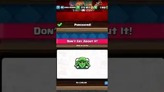 No Hesitation in buying the New Goblin BM Emote | Fake Cry Goblin Emote