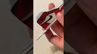 Making Paper air jordans! #shorts #2022 #fyp #roadto1k #airjordan #viral #lol #subscribe