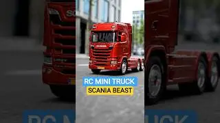 RC Truck || This Scania Mini Truck Looks Real 😱