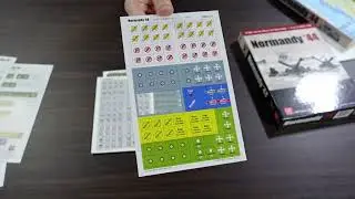 Unboxing: Normandy '44 from GMT Games - The Players' Aid