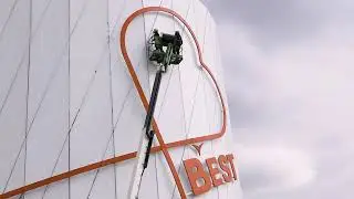 Nettoyage du totem B'EST