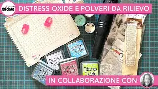Distress Oxide e Polveri da Rilievo