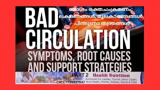 HEALTH NUTRITION/ Bad Circulation/ Symptoms/Root Causes and Support Strategies/PART 2