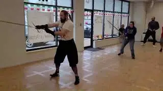 Marozzo's 1st Assault for the 2 handed sword, parts 1 through 5
