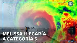 Hurac&aacute;n Melissa alcanza categor&iacute;a 4 y amenaza a Jamaica, Cuba y Hait&iacute;