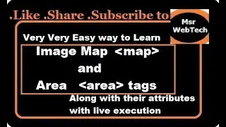Image map and Area Tags with live execution