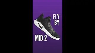 Nike Fly By Mid 2 Review #nikebasketball #basketballshoes #shorts