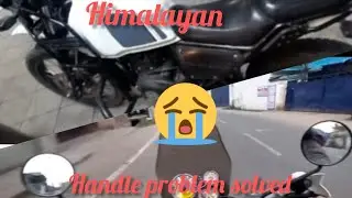 problem se preshaan 😭 | Himalayan 411 handle problem solved 👍/ #lovenotes #jammu