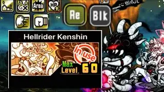 HELLRIDER KENSHIN! - Ultra Form Review | The Battle Cats