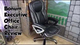 Bonum executive leather chair - big and tall - REVIEW and assembly