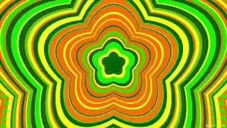 Symmetry in Motion: Shape Streams Floral Tunnel, Multicolor Flower Tunnel Background