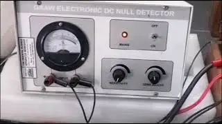 Conductor Resistance test method by Kelvin double bridge