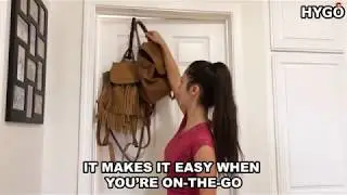 Easy And Convenient Storage For All Your Purses