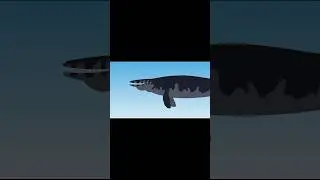 The sound that mosasaurus could've made...☠️(stick nodes animation)#jurassicworld #reptile