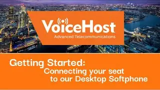 Connecting your hosted seat to the VoiceHost Desktop Softphone