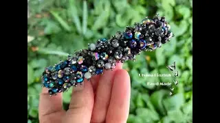 МК Как сделать легко  и просто заколку автомат для волос...MК\DIY