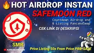 SAFEMOON RED HOT INSTAN AIRDROP LISTING PANCAKE CLAIM BURUAN SEBELUM MAKIN NAIK HARGANYA