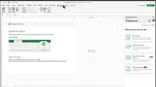 How to connect Spreadsheet Sync and run reports in QuickBooks Online Advanced