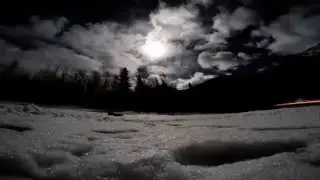 Night Lapse - Lac Des Arcs