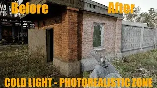 COLD LIGHT - PHOTOREALISTIC ZONE - Before and After