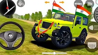 Modified Mahindra Thar😈Games:Indian Yellow Thar (Gadi Wala Games) Car Game Android Game - #2026
