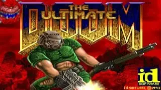 The Ultimate Doom gameplay (PC Game, 1995)