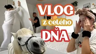 Ako bal&iacute;m z&aacute;sielky, n&aacute;v&scaron;teva kon&iacute;, skladanie novej skrine, rutina a viac v tomto VLOG | Patra Bene