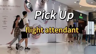 How a normal Asian guy pick up a hot Russian flight attendant? (Infield)