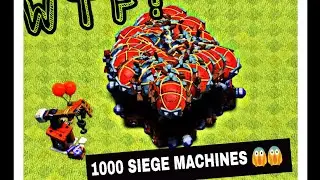 SIEGE MACHINE - WORKSHOP,  COC new update , unbelievable attack