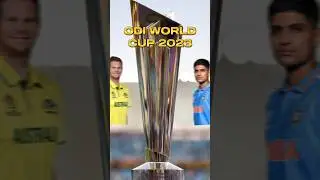 Steve Smith vs Shubman Gill in ODI World Cup 2023 #cricket #shorts